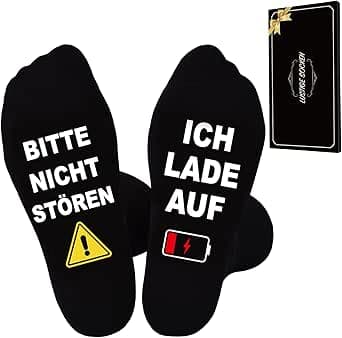 Lustige Socken Herren mit Sprüchen – Geschenkidee für Männer, Opa, Papa, Zocker,