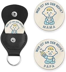 Werdender Papa Werdende Mama Geschenk Entscheidungsmünze Mütter Geschenk Schwang