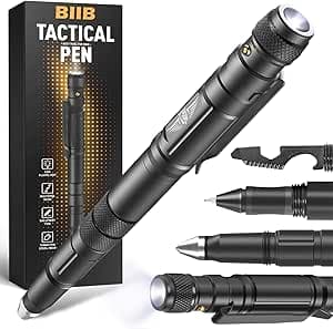 BIIB Geschenke für Männer, Multitool Pen mit LED Gadgets, Adventskalender Füllun